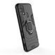 Захисний чохол Strong Guard Ring для Samsung M315F Galaxy M31 Чорний