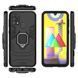 Захисний чохол Strong Guard Ring для Samsung M315F Galaxy M31 Чорний
