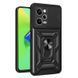 Защитный чехол Kvadrat Ring Lock для Xiaomi Poco X5 Pro 5G / Redmi Note 12 Pro 5G Черный