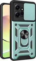 Защитный чехол Kvadrat Ring Lock для Xiaomi Redmi Note 12 4G Зеленый