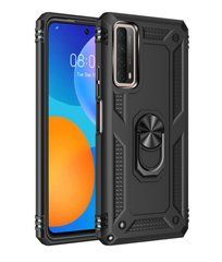 Защитный чехол Kvadrat Ring для Huawei P Smart 2021 Черный