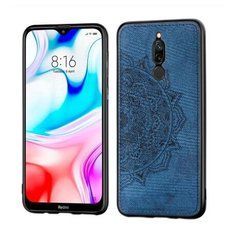 Захисний чохол Textile Decor для Xiaomi Redmi 8 / 8A Dual Синій