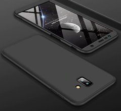 Защитный чехол GKK Full 360 для Samsung J610 Galaxy J6 Plus 2018 Черный