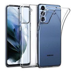 TPU чехол Strong Clear 0,5mm для Samsung Galaxy S21 FE Прозрачный