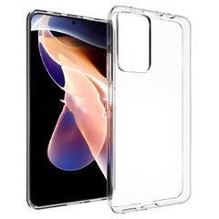 TPU чохол Strong Clear 0,5mm для Xiaomi Redmi Note 11 Pro (Global) / Note 11 Pro 5G Прозорий