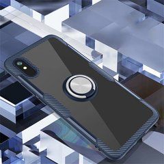 Захисний чохол Crystal Ring для Xiaomi Redmi 9A Темно-синій