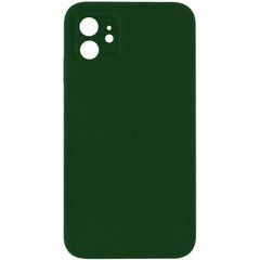 Захисний чохол Liquid Case Full Camera для iPhone 12 (6.1") Зелений