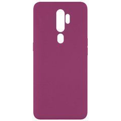 Защитный чехол Liquid Case Full Cover для Oppo A5 2020 / Oppo A9 2020 (A11x) Малиновый