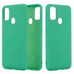 Захисний чохол Liquid Case Full Cover для Samsung M315F Galaxy M31 Бірюзовий