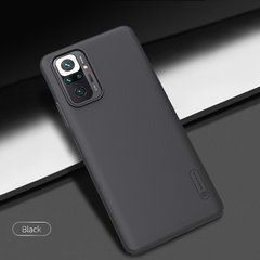 Защитный чехол Nillkin Frosted Shield для Xiaomi Redmi Note 10 Pro / 10 Pro Max Черный