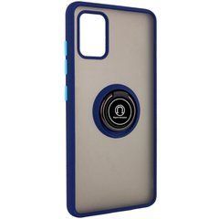 Защитный чехол Ring Buttons для Samsung A515F Galaxy A51 2020 Синий