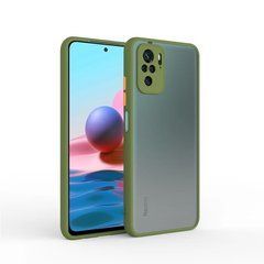 Защитный чехол Сolor Buttons для Xiaomi Redmi Note 10 / Redmi Note 10S / Poco M5s Салатовый