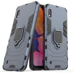 Защитный чехол Strong Guard Ring для Samsung A105F Galaxy A10 Navy