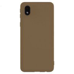 Защитный чехол TPU Softon для Samsung A013F Galaxy A01 Core / M013F Galaxy M01 Core Коричневый