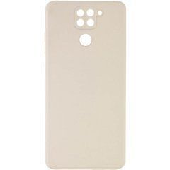 Захисний TPU чохол Softon Full Camera для Xiaomi Redmi Note 9 / Redmi 10X Бежевий