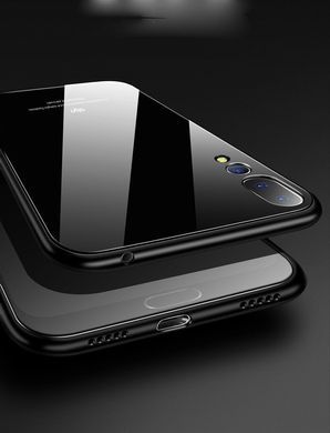 Защитный чехол Glass для Huawei P20 Pro Черный