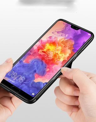 Защитный чехол Glass для Huawei P20 Pro Черный