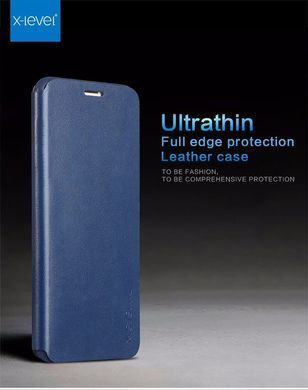 Чехол-книжка X-level FIB Color для Sony Xperia XA1 Plus Черный