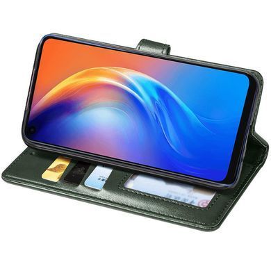 Чехол-книжка Polera Book для Tecno Spark 6 Зеленый