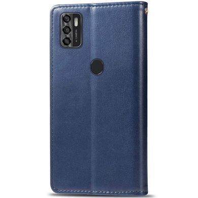 Чехол-книжка Polera Book для ZTE Blade A7s 2020 Синий