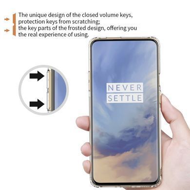 TPU чохол Nillkin Nature для OnePlus 7 Pro Прозорий
