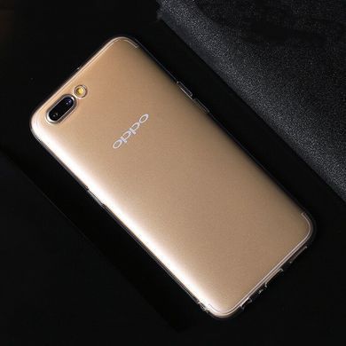 TPU чехол Strong Clear 0,5mm для Oppo A5 2018 / A3S / AX5 Прозрачный