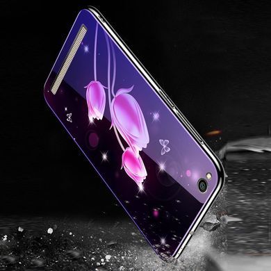 Захисний чохол Fantasy з глянцевими торцями для Xiaomi Redmi 5A (цвітіння) Фіолетовий