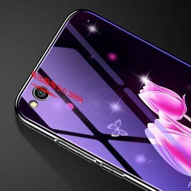 Захисний чохол Fantasy з глянцевими торцями для Xiaomi Redmi 5A (цвітіння) Фіолетовий