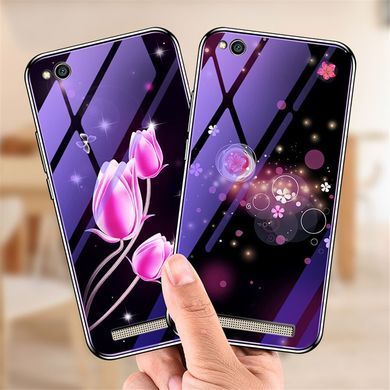 Захисний чохол Fantasy з глянцевими торцями для Xiaomi Redmi 5A (цвітіння) Фіолетовий