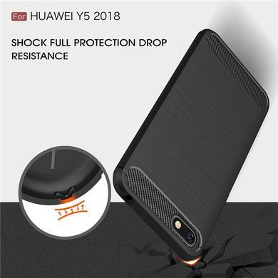 Защитный чехол iPaky Slim TPU для Huawei Y5 Prime 2018 / Huawei Honor 7A Серый