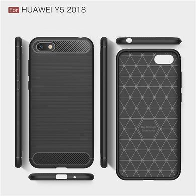 Защитный чехол iPaky Slim TPU для Huawei Y5 Prime 2018 / Huawei Honor 7A Серый