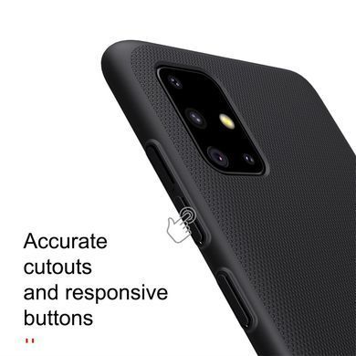 Защитный чехол Nillkin Frosted Shield для Samsung A515F Galaxy A51 2020 Черный