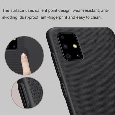 Защитный чехол Nillkin Frosted Shield для Samsung A515F Galaxy A51 2020 Черный