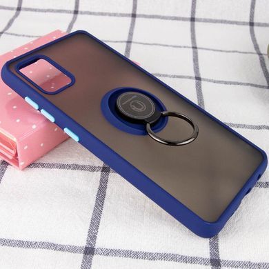Защитный чехол Ring Buttons для Samsung A515F Galaxy A51 2020 Синий