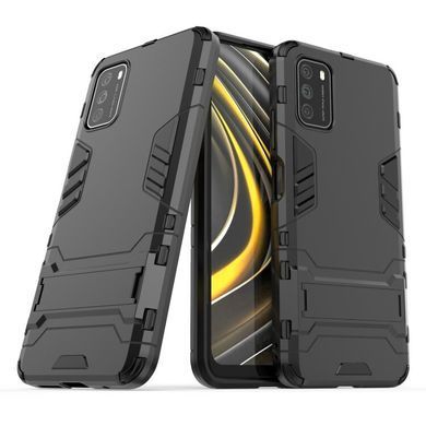 Защитный чехол Strong Guard для Xiaomi Poco M3 Черный