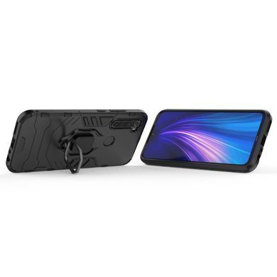 Защитный чехол Strong Guard Ring для Xiaomi Redmi Note 8 / Note 8 2021 Красный