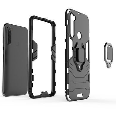 Защитный чехол Strong Guard Ring для Xiaomi Redmi Note 8 / Note 8 2021 Красный