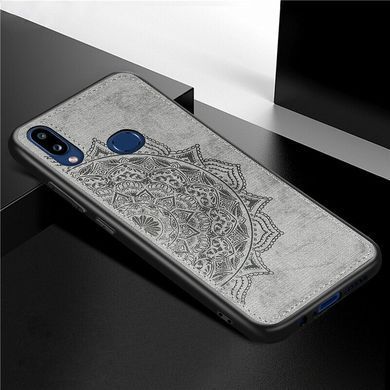 Захисний чохол Textile Decor для Samsung A107F Galaxy A10S / M017F Galaxy M01s Сірий
