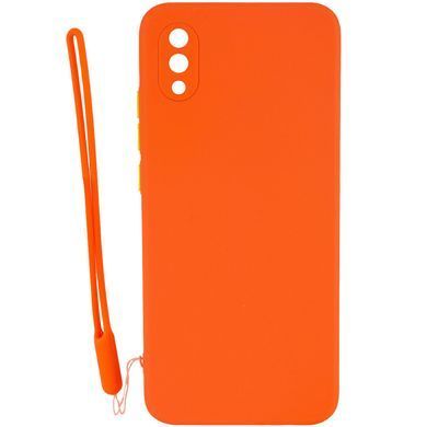 Защитный чехол TPU Livfully для Samsung A022F Galaxy A02 Оранжевый