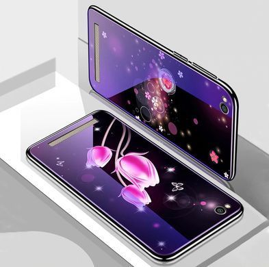 Захисний чохол Fantasy з глянцевими торцями для Xiaomi Redmi 5A (цвітіння) Фіолетовий