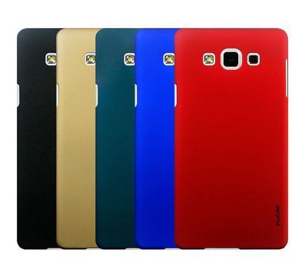 Защитный чехол Pudini Rubber для Samsung A700H Galaxy A7 Красный