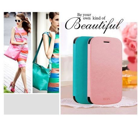 Чехол-книжка MOFI для Huawei Ascend Y600 Черный