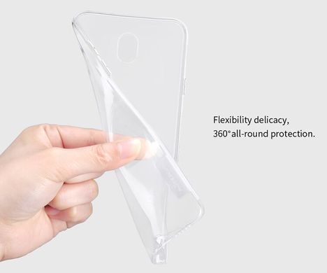 TPU чехол Nillkin Nature для Samsung J530 Galaxy J5 2017 Прозрачный