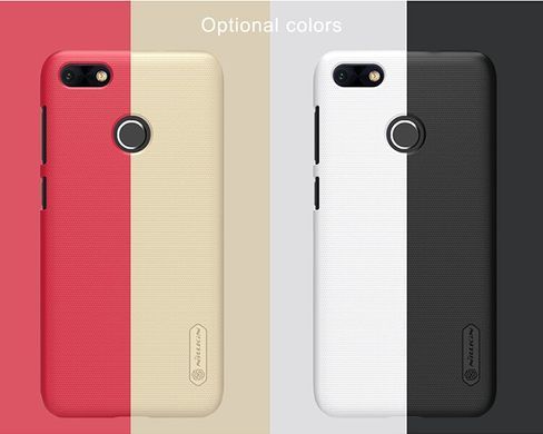 Защитный чехол Nillkin Frosted Shield для Huawei Nova Lite 2017 / Y6 Pro 2017 / P9 Lite Mini Золотистый