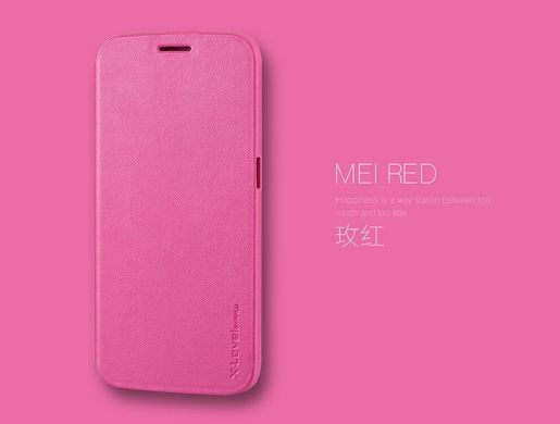 Чехол-книжка X-level FIB Color для Samsung G920F Galaxy S6 Розовый