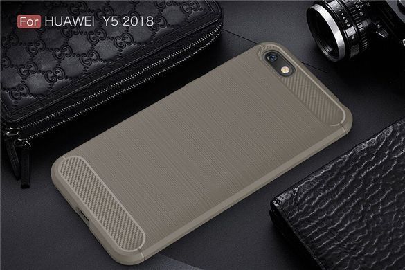 Защитный чехол iPaky Slim TPU для Huawei Y5 Prime 2018 / Huawei Honor 7A Серый