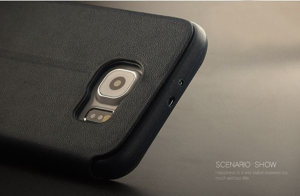 Чохол-книжка X-level FIB Color для Samsung G920F Galaxy S6 Золотий