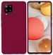 Захисний чохол Liquid Case Full Cover для Samsung Galaxy A42 5G Малиновий