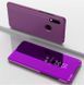 Чехол-книжка Clear View Mirror для Xiaomi Redmi Note 7 Pro Фиолетовый