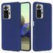 Защитный чехол Liquid Case Full Cover для Xiaomi Redmi Note 10 Pro / 10 Pro Max Синий